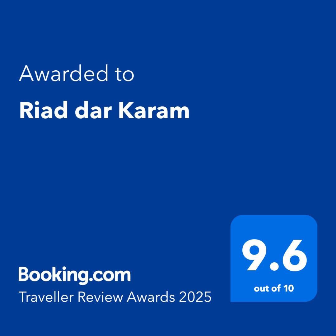 Riad Dar Karam Marraquexe Exterior foto
